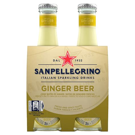 Sanpellegrino Ginger Beer With Citrus Spicy Ginger Sanpellegrino