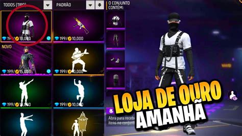 URGENTE NOVA LOJA DE OURO AMANHÃ SKINS GRÁTIS E CALENDÁRIO SEMANAL