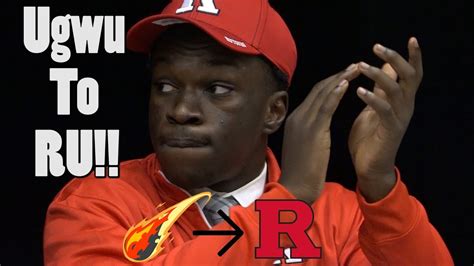 Hillsides Brian Ugwu Signs Nli To Rutgers University Youtube