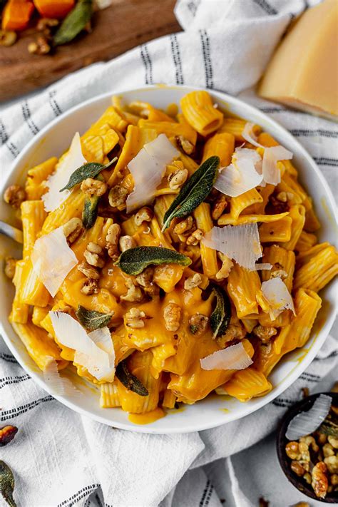 Butternut Squash Pasta Sauce With Fried Sage And Walnuts What Molly Made