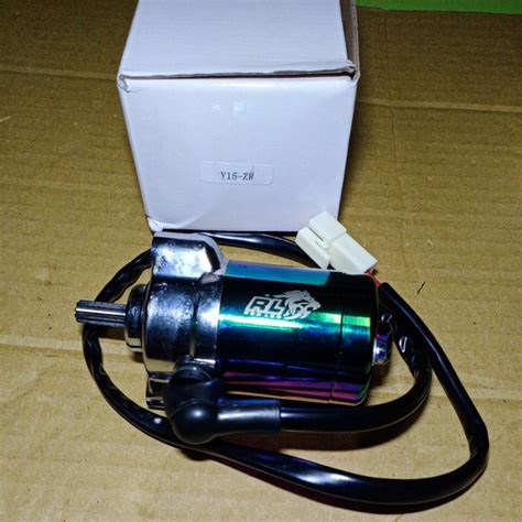 Red Leo Starter Motor Y Zr Lc S Big Rotor Gear Standard Size