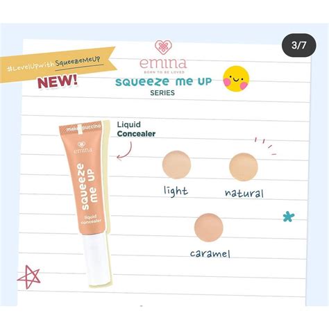 Jual Emina Squeeze Me Up Mascara Browcara Liquid Concealer Lip Glass