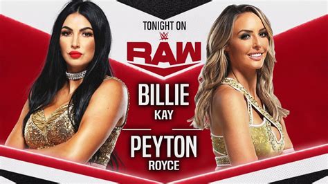 Raw Billie Kay Vs Peyton Royce Raw Wwe Wwe2kmods Youtube