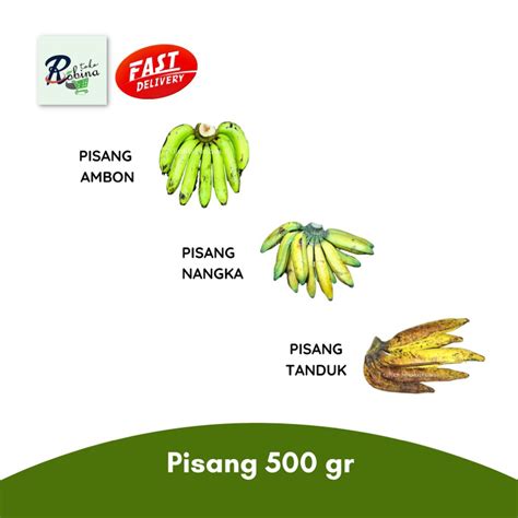 Jual Pisang Ambon Nangka Tanduk Gr Shopee Indonesia