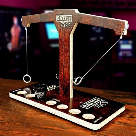 Battle Toss 2 Player Ring Toss Game Bar Supplies