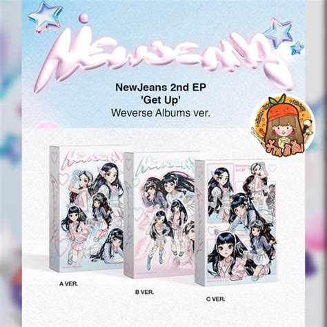 พร้อมส่ง เลือกปก Newjeans อัลบั้ม 2nd Ep ‘get Up Album Shopee