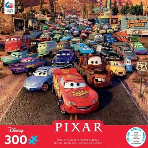 Rompecabezas Pixar Cars Piezas Ceaco Env O Gratis