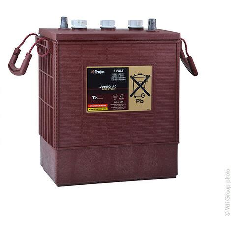 Trojan Batterie Traction Trojan J305G AC 6V 315Ah UT