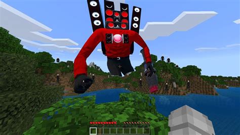 I Found Titan Speakerman In Minecraft Pocket Edition Youtube