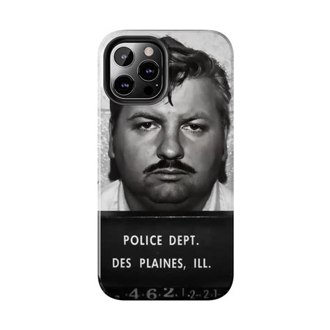 John Wayne Gacy Mugshot Iphone Case Unique Tough Case True Etsy