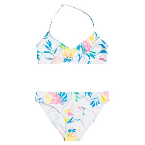 Roxy Bikini Good Romanc Triangle Blanco Kidinn