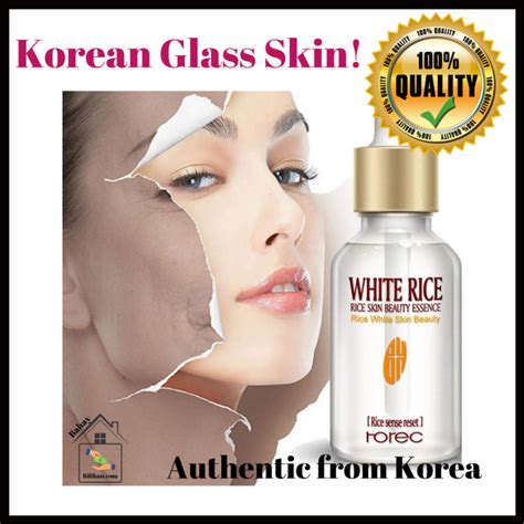 Korean White Rice Serum Glass Skin Korean Pure Serum From Rice