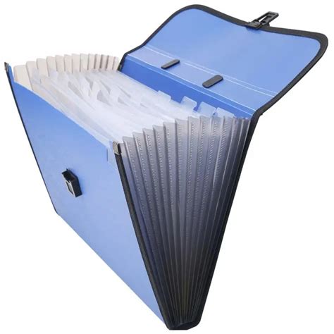 Buy Plastic A4 13 Pockets Multilayer Folder Organiser