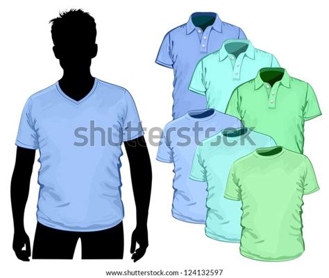 Vector Tshirt Poloshirt Design Template No Stock Vector Royalty Free