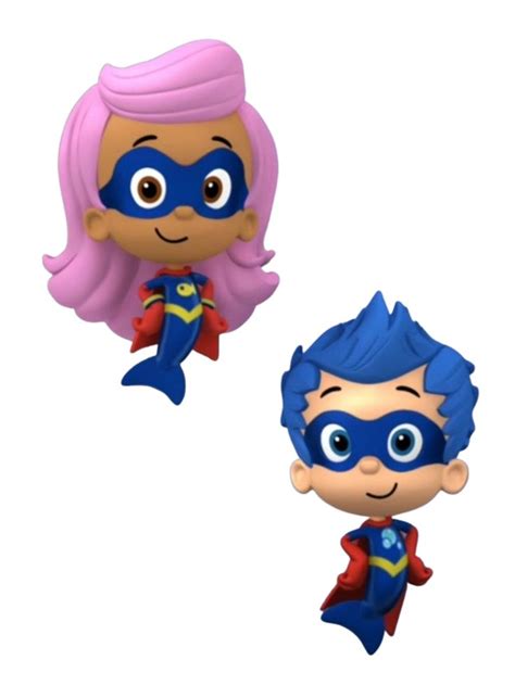 The Super Adventures Of Guppy Girl And Bubble Boy From Bubble Guppies