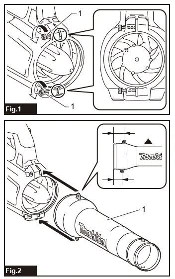 Makita Dub184 Cordless Leaf Blower Instruction Manual