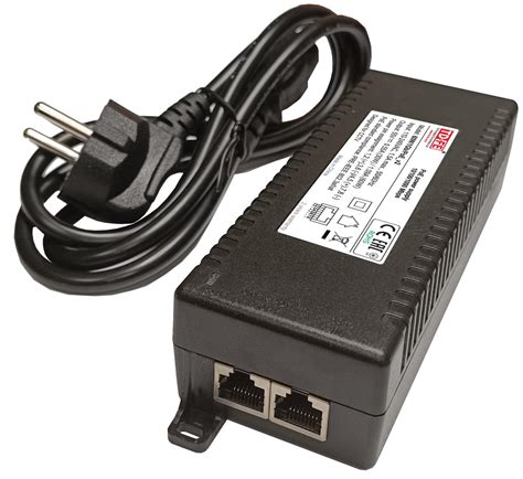 60W/1Gb/POE+. БП (инжектор) PoE. ver 2. Тип питания A и B (опред-е авт ...