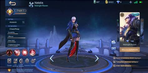 Natalia Best Skin’s in Mobile Legends (ML) - Esports