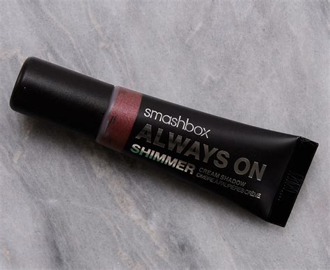 Smashbox Always On Shimmer Cream Shadows Reviews Swatches FRE