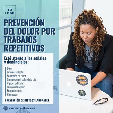 Carteles de Prevención de Riesgos Laborales editables gratis