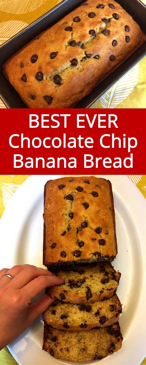 Our Most Shared Best Banana Chocolate Chip Bread Recipe Ever Easy Recipes To Make At Home