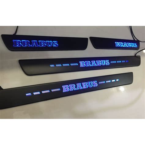 Door Led Sill Plates With Illumination For Mercedes Gle Gle Coupe