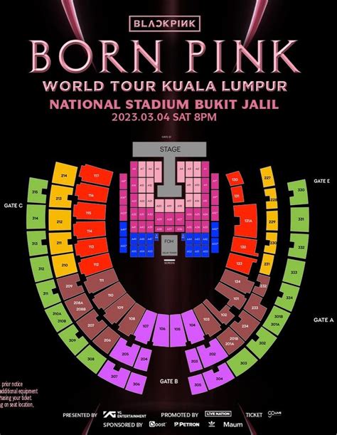 Wts Blackpink Born Pink Kl Ticket Cat X Tickets Vouchers Event