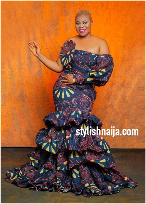 Dazzling Ankara Long Gown Styles For Classy Ladies Stylish Naija