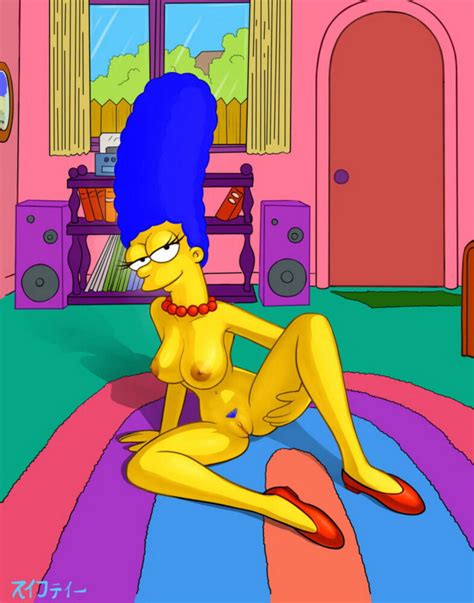 Marge Simpson Mom Pubic Hair Vagina Tits Nude Pussy Milf Nipples