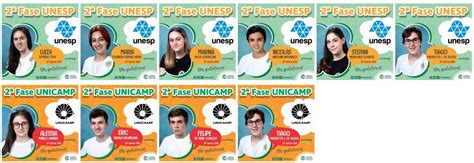 Aprovados Unicamp E Unesp Col Gio Imperatriz Leopoldina