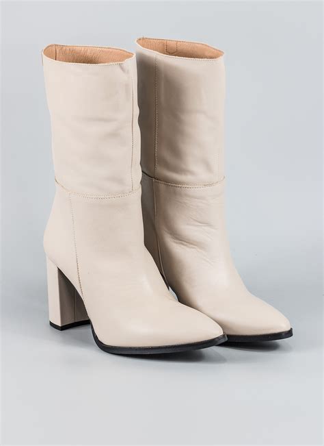 Botas En Color Beige Para Mujer Popa Keslem Es