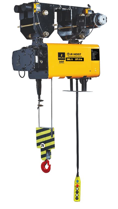 Electric Wire Rope Hoist Manufacturer In India Indef