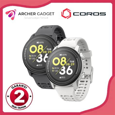 Jual Coros Pace Gps Running Sport Watch Silicone Nylon Garansi