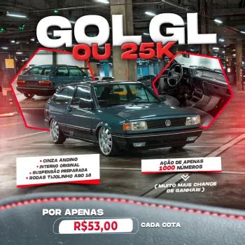 Stock Clássicos GOL GL OU 25K PIX VOC ESCOLHE SEU N MERO Stock