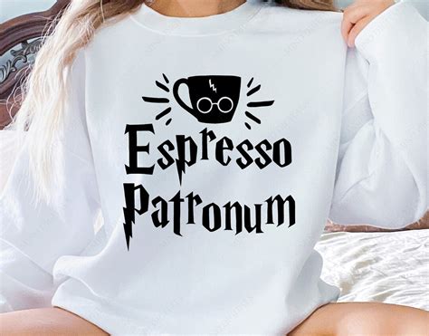 Wizard Espresso Patronum Svg Png Dxf Pdf Vector Download Files Etsy