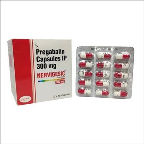 Pregabalin 300 Mg Capsule At Rs 50 Box Nervigesic In Ahmedabad ID