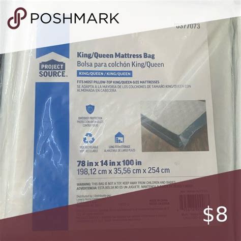 New In Package Two Mattress Bags For Moving Storage In Moving