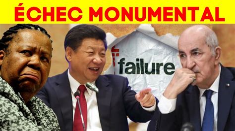 Brics L Alg Rie Face Au Mur La Grande Humiliation Youtube