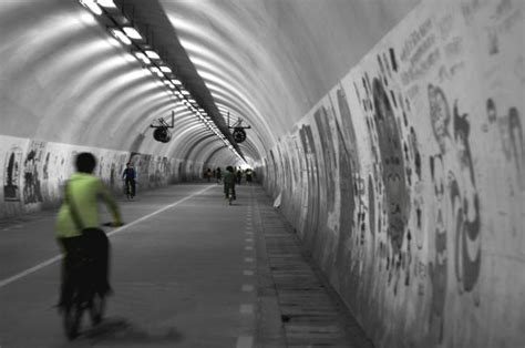 Free Images Light Black And White Tunnel Underground Cave