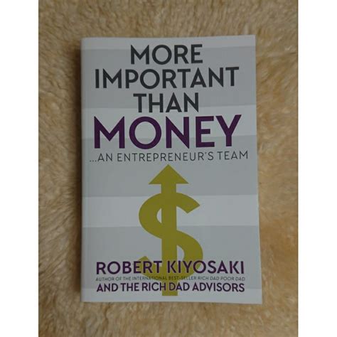 More Important Than Money Genuine And Big Copy An Entrepreneurs Team