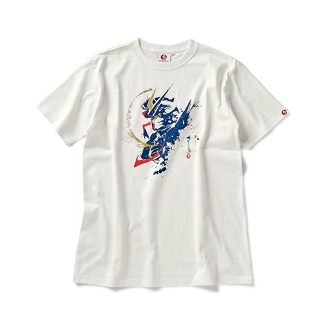 STRICT G JAPAN GUNDAM SEED T SHIRT BRUSH PAINTING FREEDOM GUNDAM 高達