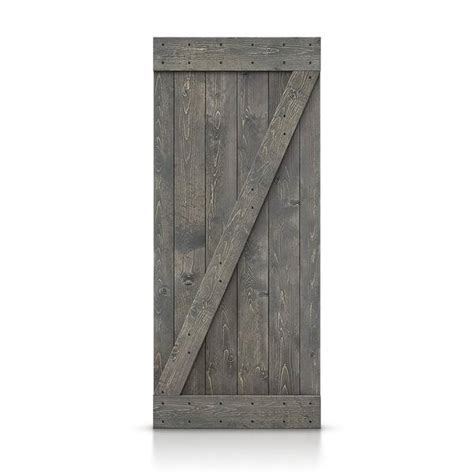 Calhome Distressed Z In X In Weather Gray Diy Knotty Pine Wood