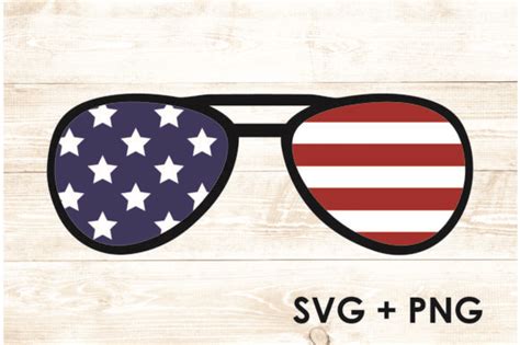 American Flag Aviator Glasses