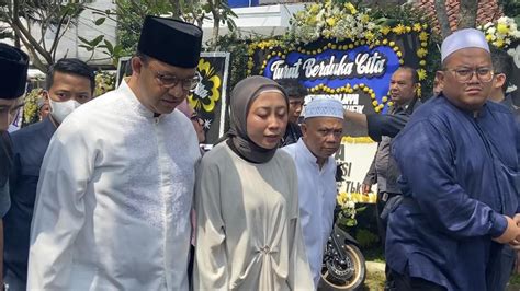 Anies Baswedan Hingga Anas Urbaningrum Melayat Ke Rumah Duka M Taufik