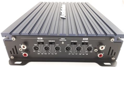 Amplificador Fuente De Poder Audiobahn Canales W En