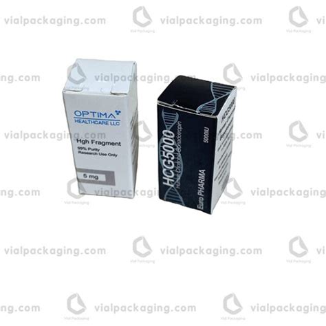 Vphpb Hcg Iu Injection Vial Paper Box Vial Packaging