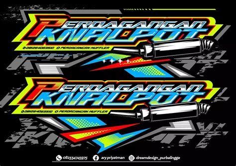 Sticker Vynyl Graftac Dream Design Purbalingga