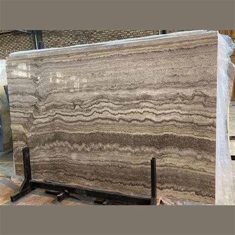 Silver Travertine Slab Vein Cut Stonemart