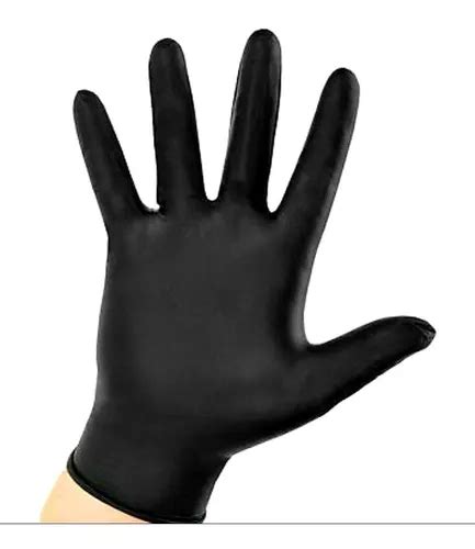 Guantes De Nitrilo Xl Reforzados Sin Polvo Caja X100 Negros MercadoLibre