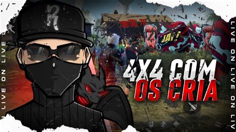 Free Fire Ao Vivo X Os Inscritos Rank X Dos Cria